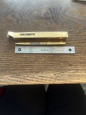 Vintage Chromatic Gold Tone Ballpoint Pen One Color- Industrial Radiator Ad picture