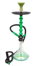 Amira and Byo Large Taurus Hookah - Green - 24 inches picture