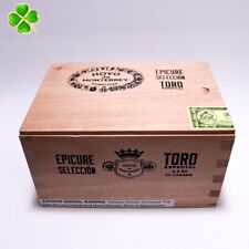 Hoyo de Monterrey Epicure Toro Empty Wood Cigar Box 7