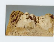 Postcard Mount Rushmore National Memorial Black Hills South Dakota USA picture