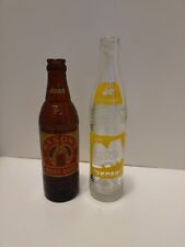 Vintage Masons Root Beer Muncie Indiana Amber Glass Bottle Lot... 10oz. picture