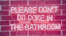 Please Don't Do Coke In The Bathroom Pink 19
