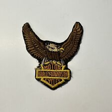 Vintage Harley davidson motor cycles Wings 4x4 Patch Sew On picture