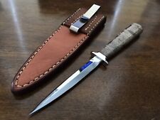 Rare Pat Crawford Custom Fixed Blade Boot Knife Dagger Light Weight picture