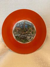 Vintage Catskill Game Farm Souvenir Plate: Adorable and in great shape picture