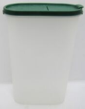 Tupperware Modular Mates Oval #5 - 14.25 Cup Container 1615, Green Pour Seal picture