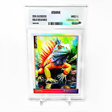 IGUANA Colorful Reflection Art Card 2024 GleeBeeCo Holo Creatures #NCL1-L /25 picture