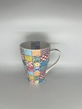 Patchwork  Quilts Tall Coffee/Tea Mug Designed By Paul Cardew Designed/England picture