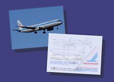 Piedmont Airlines / AA Airbus A321 Trading Cards - Set of 25 -  picture