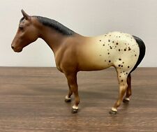 Breyer Quarter Horse Yearling #103 Matte Dark Bay Dappled Hind picture