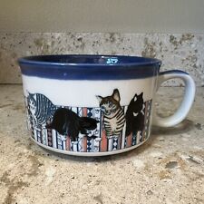 Vintage Otagiri Japan Cat 16 Oz Soup Coffe Mug picture