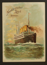 North German Bremen Kaiser Wilhelm II High Seas Trade Card 6