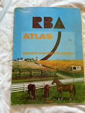 Vintage RBA Atlas, “the Seed People To Grow With” Olivia MN. US, Canada, Mexico picture