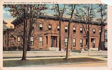 Syracuse NY Knights of Columbus Temple Freemasons Masons Lodge Vtg Postcard C28 picture
