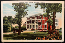 Vintage Postcard 1931 Anderson County Hospital, Anderson, South Carolina (SC) picture