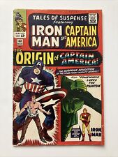 Tales of Suspense #63 Origin Of Captain America BY Jack Kirby 1965 VG- picture