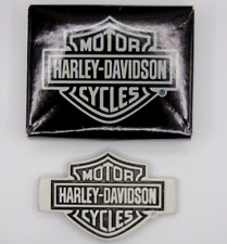 Vintage Harley-Davidson/Hallmark Pewter Bar & Shield Money Clip NEW in Box picture