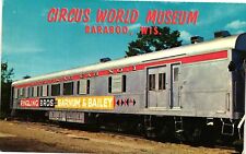 VTG Postcard- P38585. RINGLING BROTHERS ADVERTISING CAR NUMBER ON. Unused 1962 picture