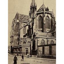 Atq Early 1900s RPPC Postcard Carte Postale Dijon FR Saint Benignus Cathedral picture
