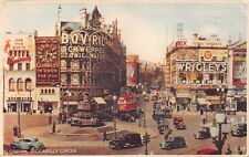 View of Piccadilly Circus, London, England, Early Postcard, Used in 1951 picture