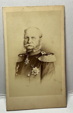 Royalty WILHELM King of Prussia GERMAN EMPEROR by  Neurdin circa 1870 CDV photo picture