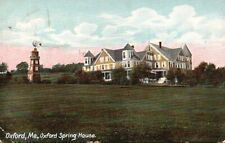 Postcard ME Oxford Maine Oxford Spring House Antique Vintage PC f566 picture