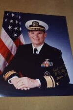 Rear Admiral Lloyd E Allen Signed 8x10 Photo Navy picture
