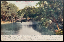 Vintage Postcard 1908 Epworth Lake, Epworth Park, Lincoln, Nebraska picture