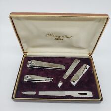 Vintage Treasure Chest Nail Clipper Manicure Set By Trim (incomplete - READ) picture