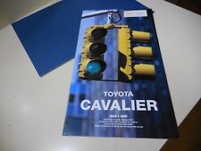 TOYOTA CAVALIER  Japanese Brochure 1995/10 C694G/H C374G/H T2 GM Chevrolet picture