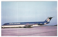 American International MD80 International Airline Museum Historical Postcard 410 picture