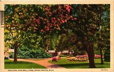 Vintage Postcard- Pavilion, John Ball Park, Grand Rapids, MI. picture