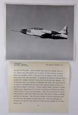 1950s US Navy T2V-1 SeaStar Fighter Jet Trainer Plane VTG Press Photo Lockheedd picture