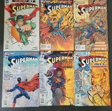 SUPERMAN #0,1-15 (2011) DC 52 COMICS FULL RUN OF 16 STRAIGHT ISSUES 1ST PRINTS picture