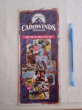 Paramount's Carowinds North Carolina 1998 Park Brochure Vintage Rare Retro picture