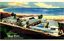 Advertising Hotel Bahia Ensenada Baja California Mexico Postcard Unused picture