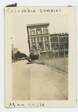 Vintage Photo Historic Street View Sundial at Columbia University NYC 1920s picture