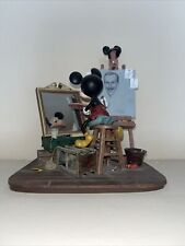 Disney Parks Charles Boyer Mickey Mouse Self-Portrait Figurine - No Box picture