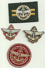 Group of 4 Explorer Sea Scout / Air Scout Patches picture