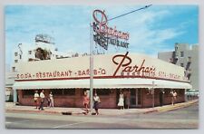 Postcard Parham's Restaurant Miami Beach Florida picture