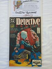 Detective Comics #598 (VFNM) DC Comics 1989 signed John Beatty & Jim Shooter picture