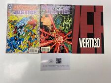 3 DC comic book Extreme Justice #0 8 Vertigo Sampler 71 KM9 picture