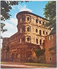 Germany Rhineland-Palatinate Trier Porta Nigra Roman City Gate Postcard Unposted picture