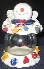 SONOMA Snowman Christmas Treat Jar  picture