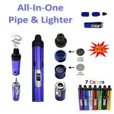 All in One Pipe & Lighter Torch Cigar Lighters Jet Flame Refillable Butane NEW picture