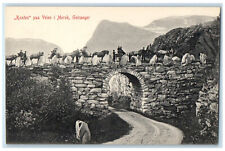 c1910 The Knot on the Road in Merok Geiranger Norway Unposted Postcard picture