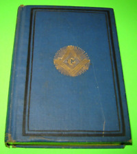 THE STANDARD MASONIC MONITOR-GEORGE SIMONS-1898-3rd ED-FELLOW CRAFT-BURIAL DEAD picture