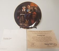 Norman Rockwell Evening's Ease Knowles Collectors Plate 1983 picture