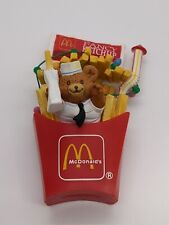 McDonald's Christmas Ornament ENESCO Fry Box With Bear Food & Beverage Advertisi picture