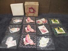 Vintage 1948 Little Ones Greeting Cards by Card Mart 11 Cards 8 Envelopes IN BOX picture